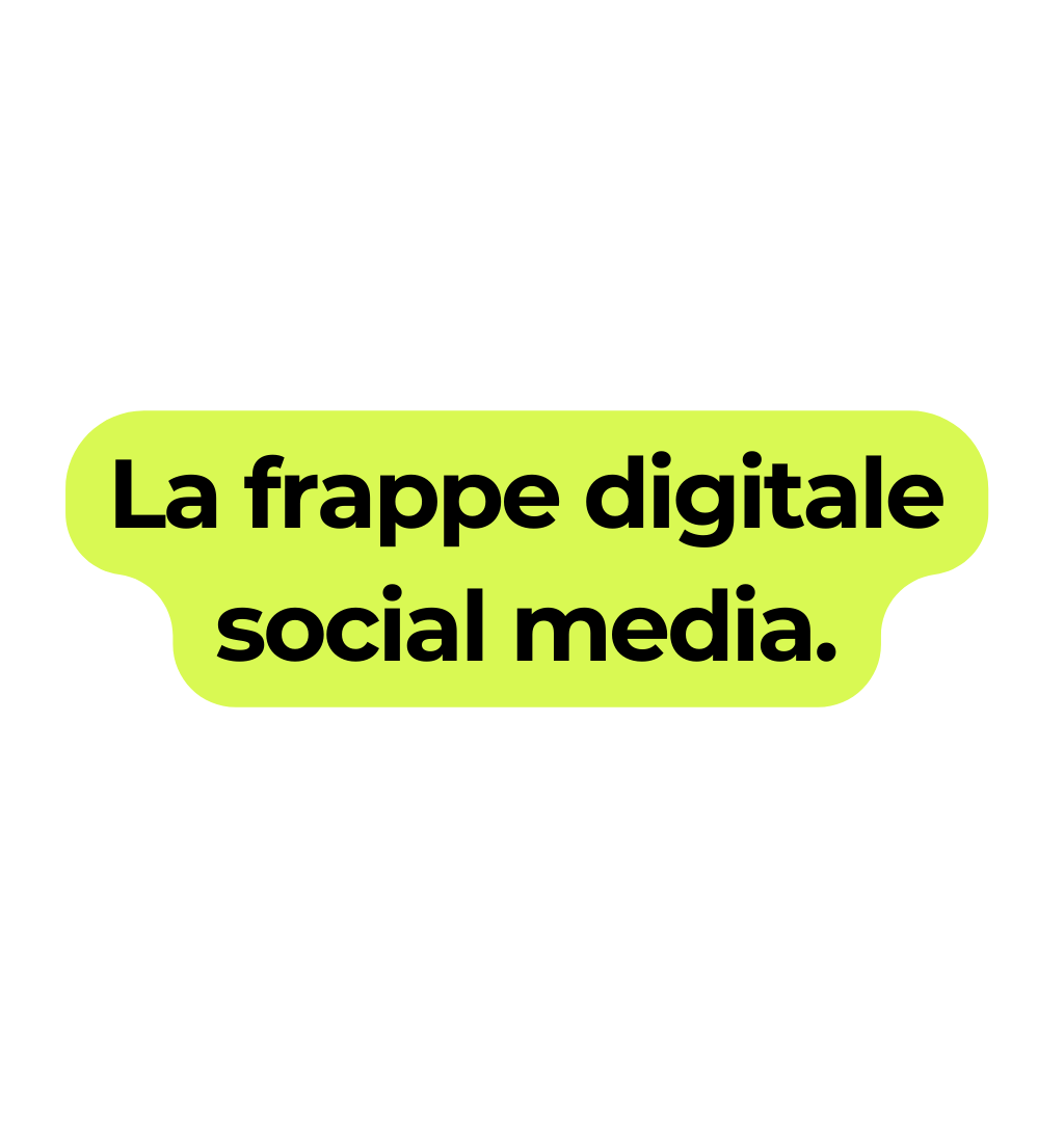 Gestion des réseaux sociaux La frappe digitale